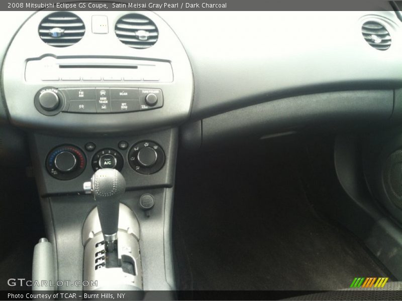 Satin Meisai Gray Pearl / Dark Charcoal 2008 Mitsubishi Eclipse GS Coupe