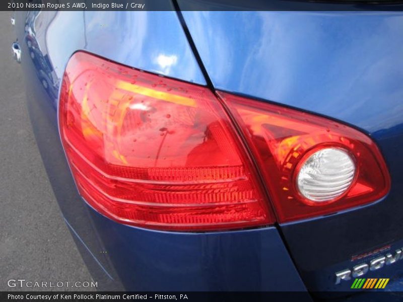 Indigo Blue / Gray 2010 Nissan Rogue S AWD