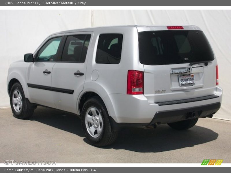 Billet Silver Metallic / Gray 2009 Honda Pilot LX