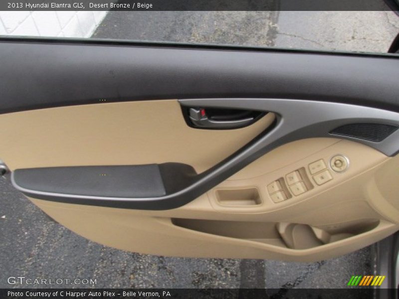 Desert Bronze / Beige 2013 Hyundai Elantra GLS