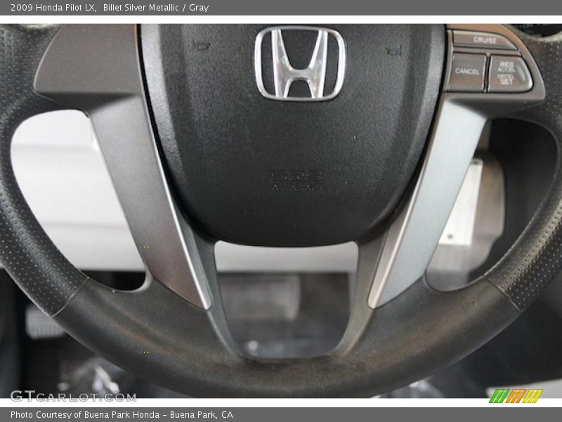 Billet Silver Metallic / Gray 2009 Honda Pilot LX