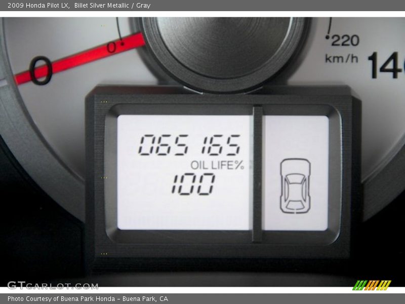 Billet Silver Metallic / Gray 2009 Honda Pilot LX