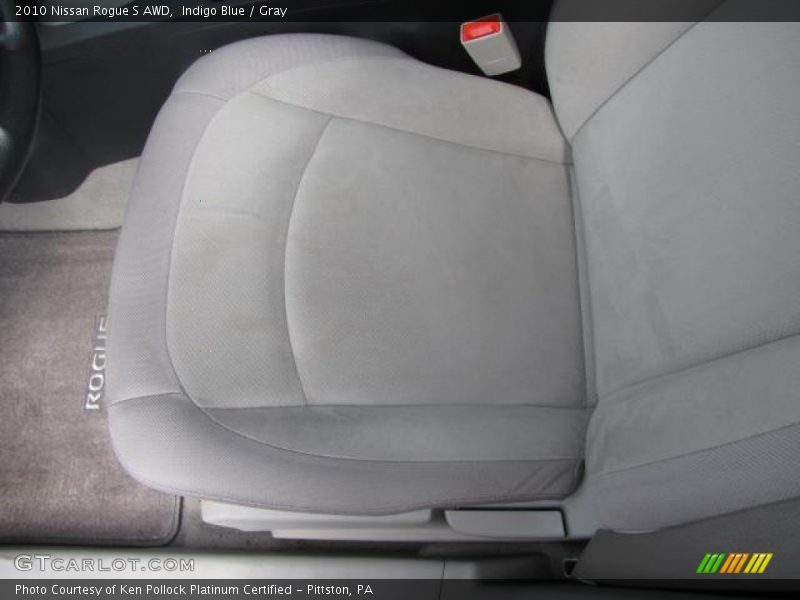 Indigo Blue / Gray 2010 Nissan Rogue S AWD
