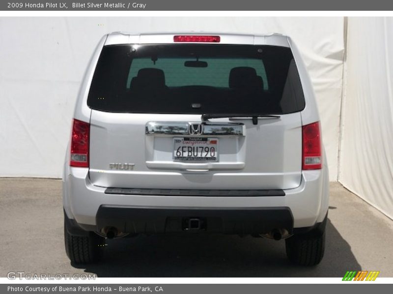Billet Silver Metallic / Gray 2009 Honda Pilot LX