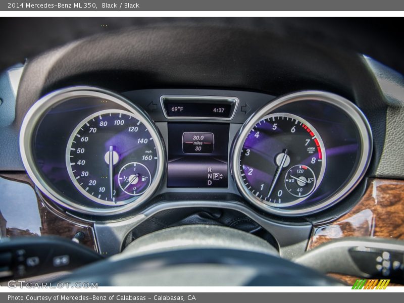 Black / Black 2014 Mercedes-Benz ML 350