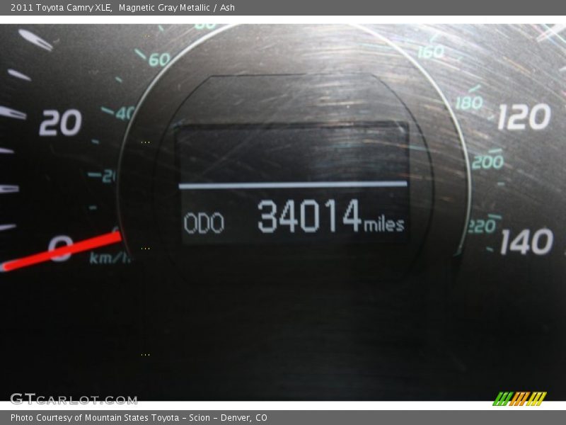 Magnetic Gray Metallic / Ash 2011 Toyota Camry XLE