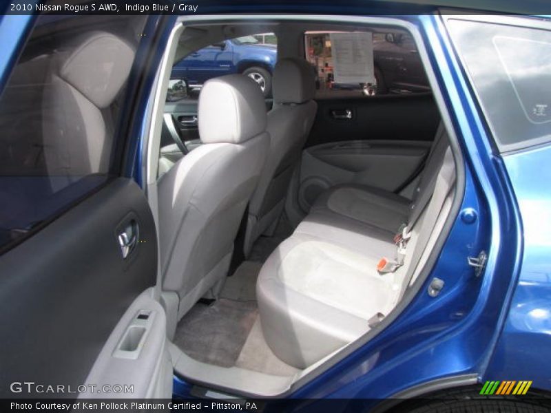 Indigo Blue / Gray 2010 Nissan Rogue S AWD