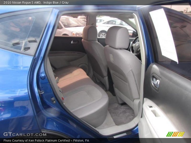 Indigo Blue / Gray 2010 Nissan Rogue S AWD
