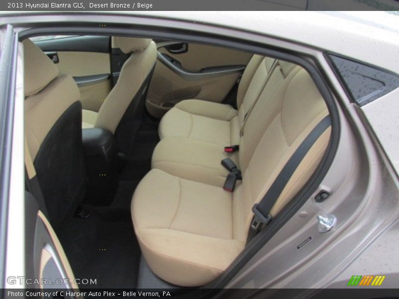 Desert Bronze / Beige 2013 Hyundai Elantra GLS