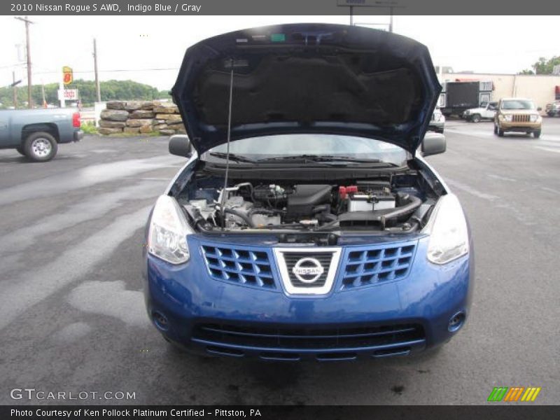 Indigo Blue / Gray 2010 Nissan Rogue S AWD