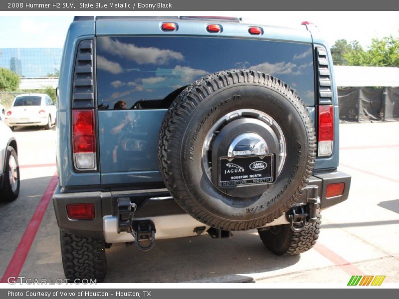 Slate Blue Metallic / Ebony Black 2008 Hummer H2 SUV