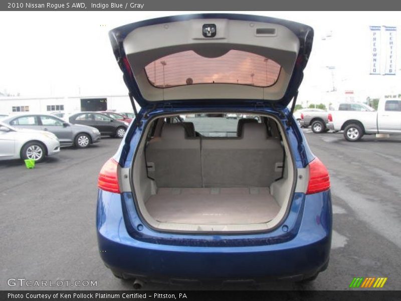 Indigo Blue / Gray 2010 Nissan Rogue S AWD