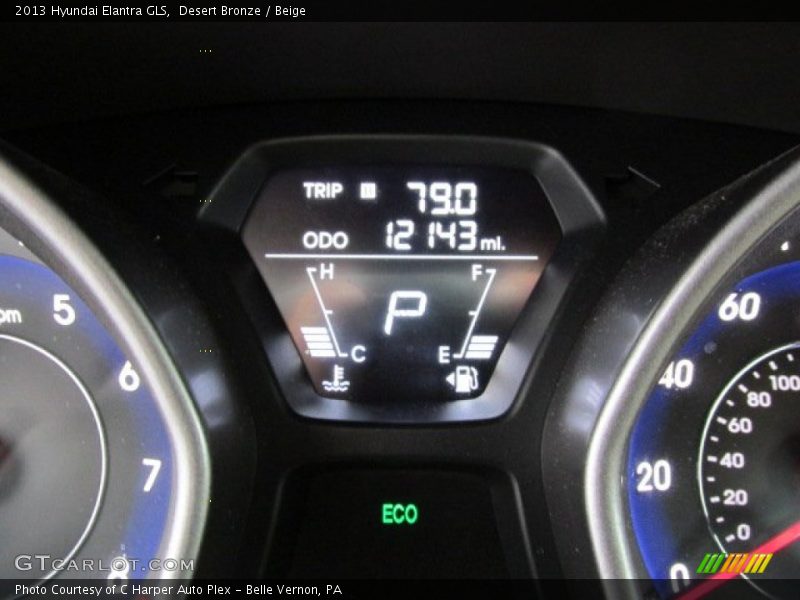 Desert Bronze / Beige 2013 Hyundai Elantra GLS