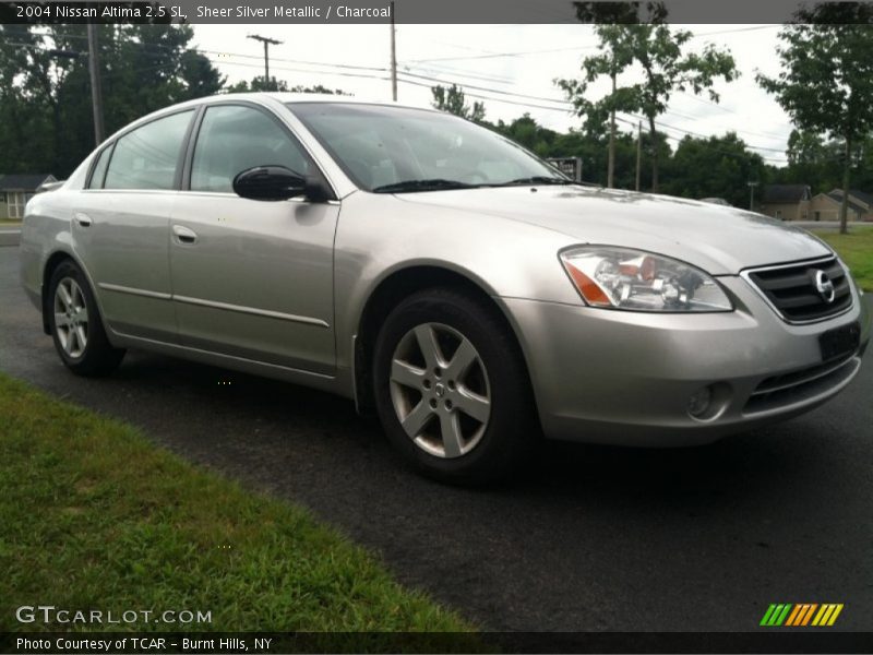 Sheer Silver Metallic / Charcoal 2004 Nissan Altima 2.5 SL