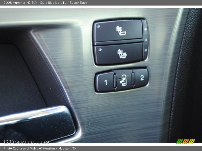 Slate Blue Metallic / Ebony Black 2008 Hummer H2 SUV