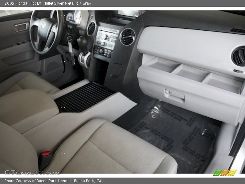 Billet Silver Metallic / Gray 2009 Honda Pilot LX