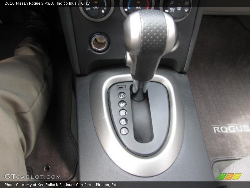 Indigo Blue / Gray 2010 Nissan Rogue S AWD