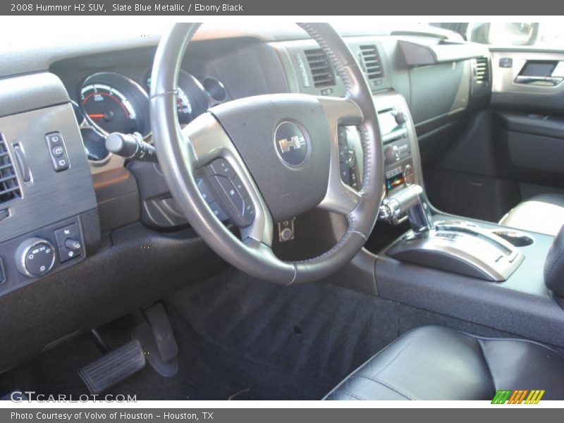 Slate Blue Metallic / Ebony Black 2008 Hummer H2 SUV