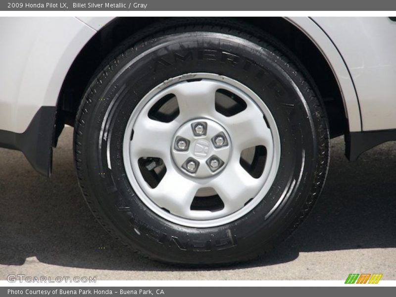 Billet Silver Metallic / Gray 2009 Honda Pilot LX