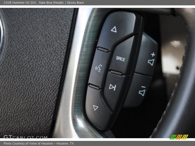 Slate Blue Metallic / Ebony Black 2008 Hummer H2 SUV
