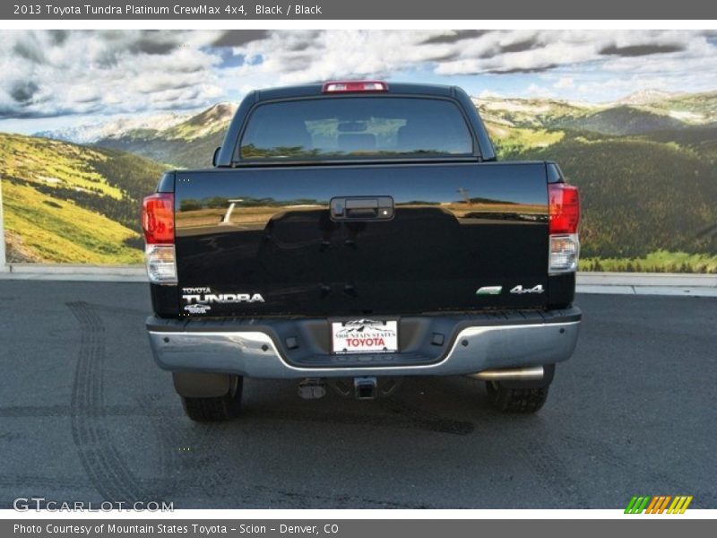 Black / Black 2013 Toyota Tundra Platinum CrewMax 4x4