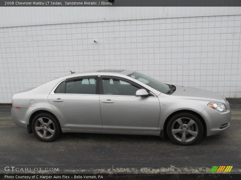 Sandstone Metallic / Ebony 2008 Chevrolet Malibu LT Sedan
