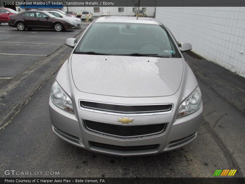 Sandstone Metallic / Ebony 2008 Chevrolet Malibu LT Sedan