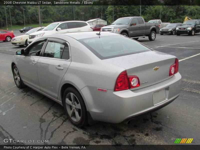 Sandstone Metallic / Ebony 2008 Chevrolet Malibu LT Sedan