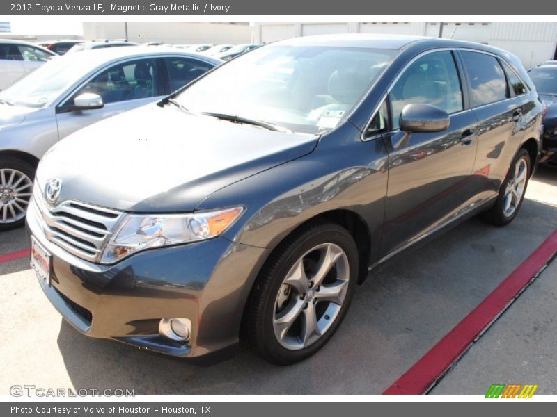 Magnetic Gray Metallic / Ivory 2012 Toyota Venza LE