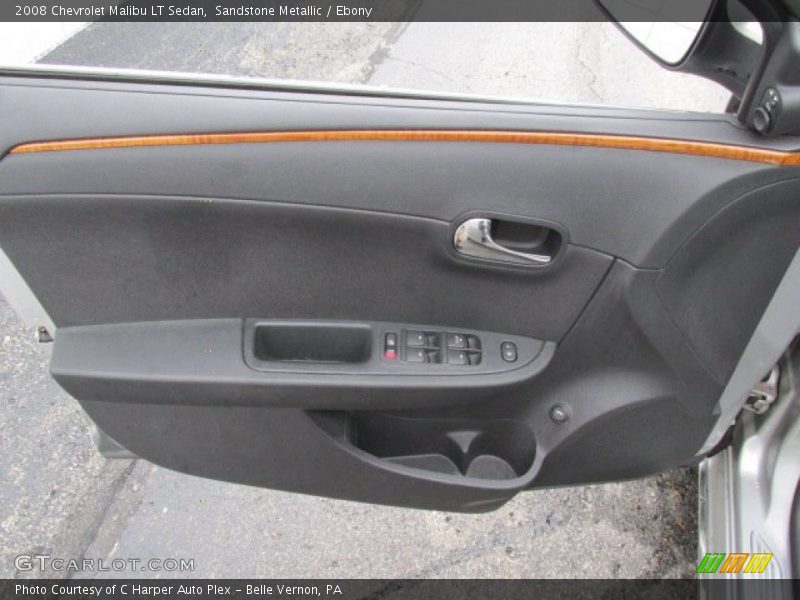 Sandstone Metallic / Ebony 2008 Chevrolet Malibu LT Sedan
