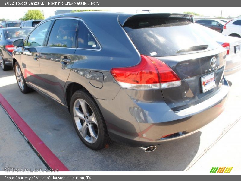 Magnetic Gray Metallic / Ivory 2012 Toyota Venza LE
