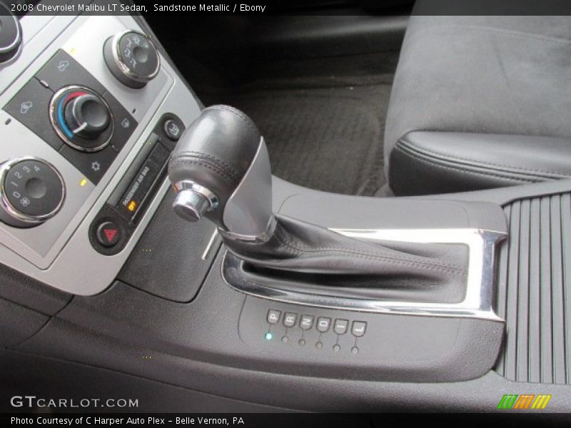 Sandstone Metallic / Ebony 2008 Chevrolet Malibu LT Sedan