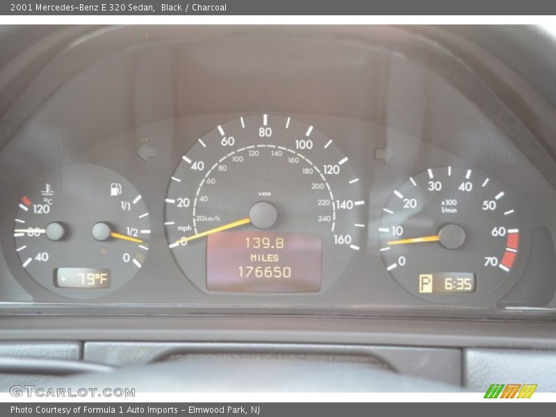 Black / Charcoal 2001 Mercedes-Benz E 320 Sedan
