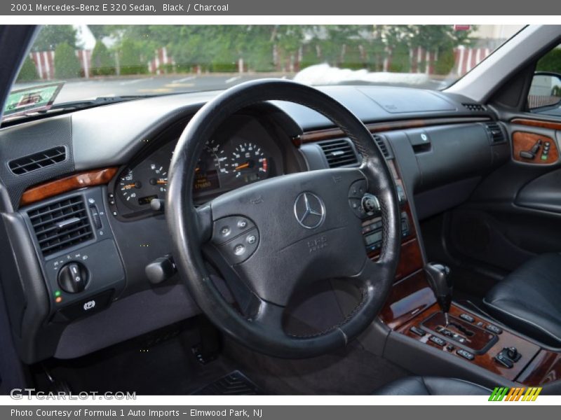 Black / Charcoal 2001 Mercedes-Benz E 320 Sedan
