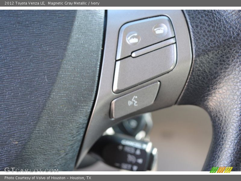 Magnetic Gray Metallic / Ivory 2012 Toyota Venza LE