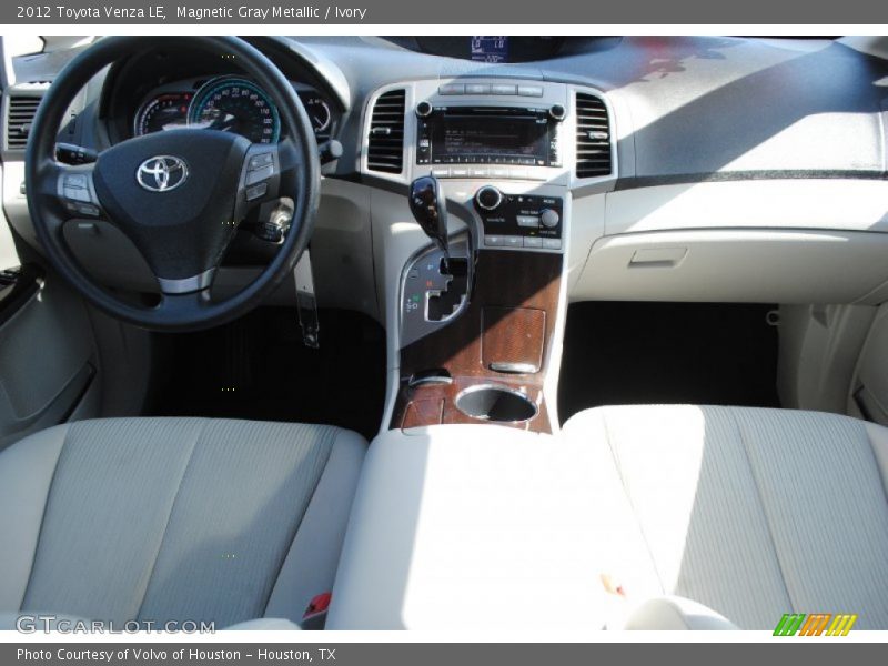 Magnetic Gray Metallic / Ivory 2012 Toyota Venza LE