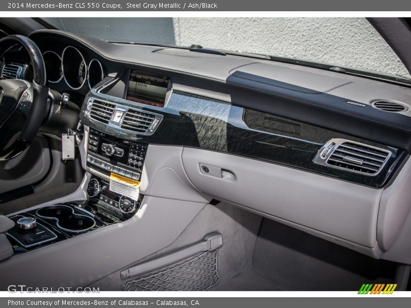 Steel Gray Metallic / Ash/Black 2014 Mercedes-Benz CLS 550 Coupe