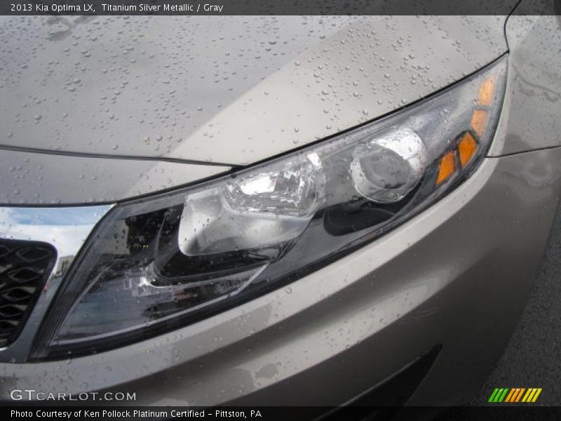 Titanium Silver Metallic / Gray 2013 Kia Optima LX