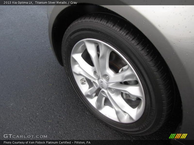 Titanium Silver Metallic / Gray 2013 Kia Optima LX