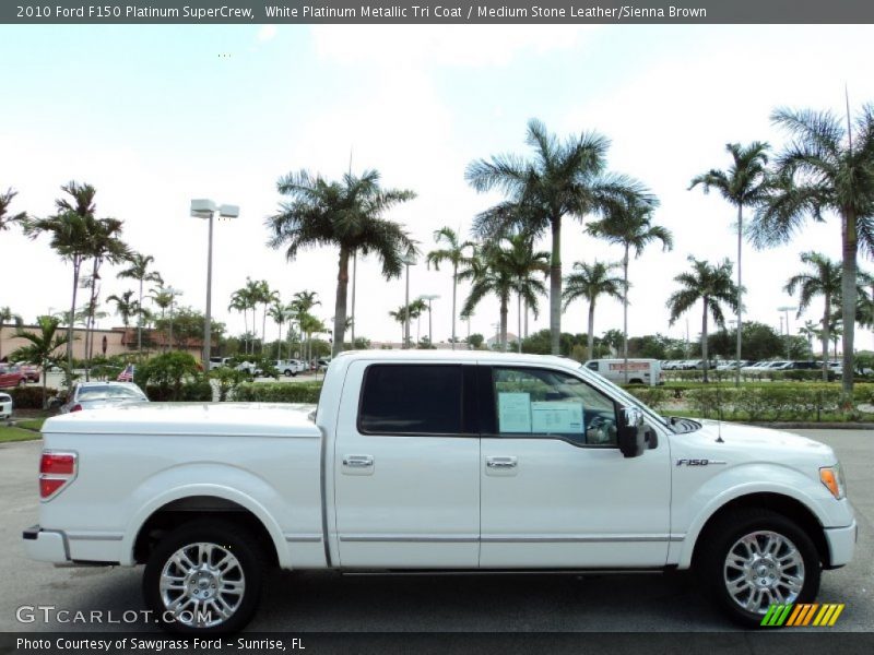  2010 F150 Platinum SuperCrew White Platinum Metallic Tri Coat