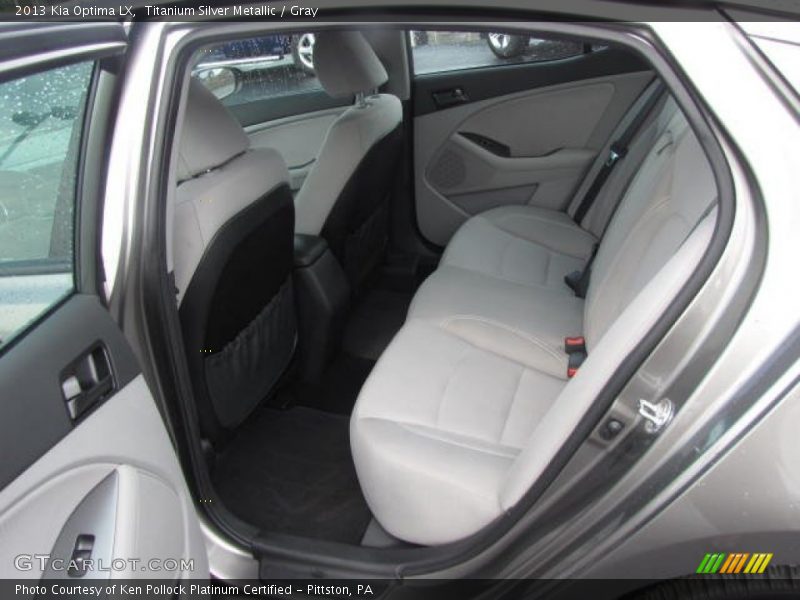 Titanium Silver Metallic / Gray 2013 Kia Optima LX