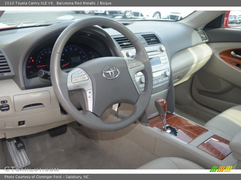 Barcelona Red Metallic / Bisque 2010 Toyota Camry XLE V6