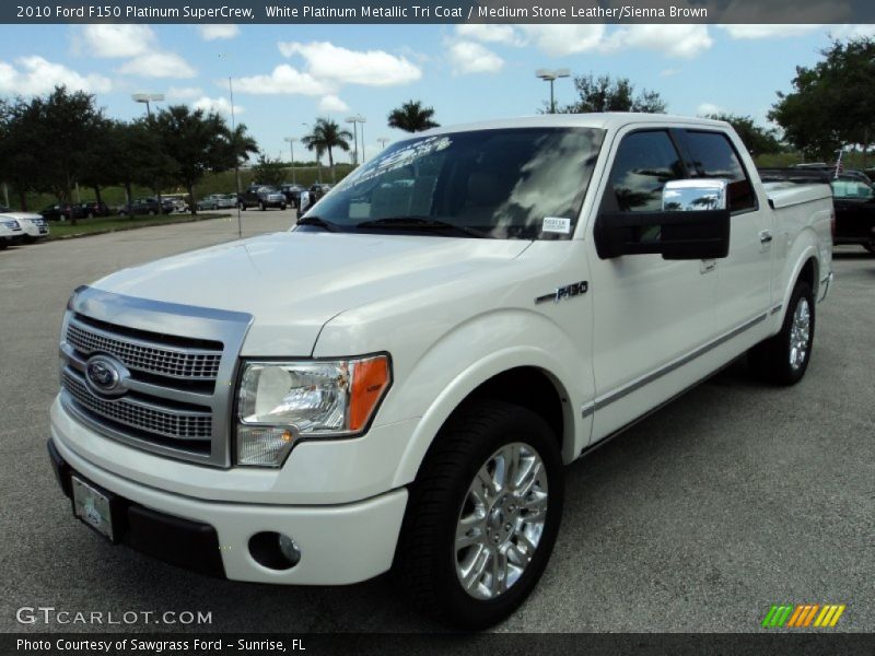 Front 3/4 View of 2010 F150 Platinum SuperCrew