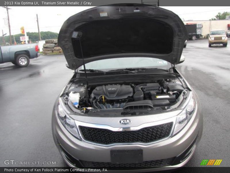 Titanium Silver Metallic / Gray 2013 Kia Optima LX