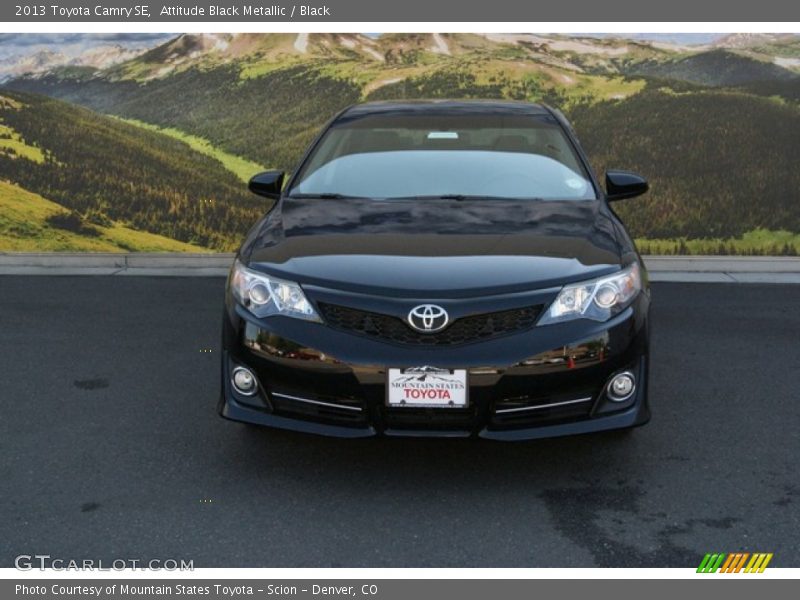 Attitude Black Metallic / Black 2013 Toyota Camry SE