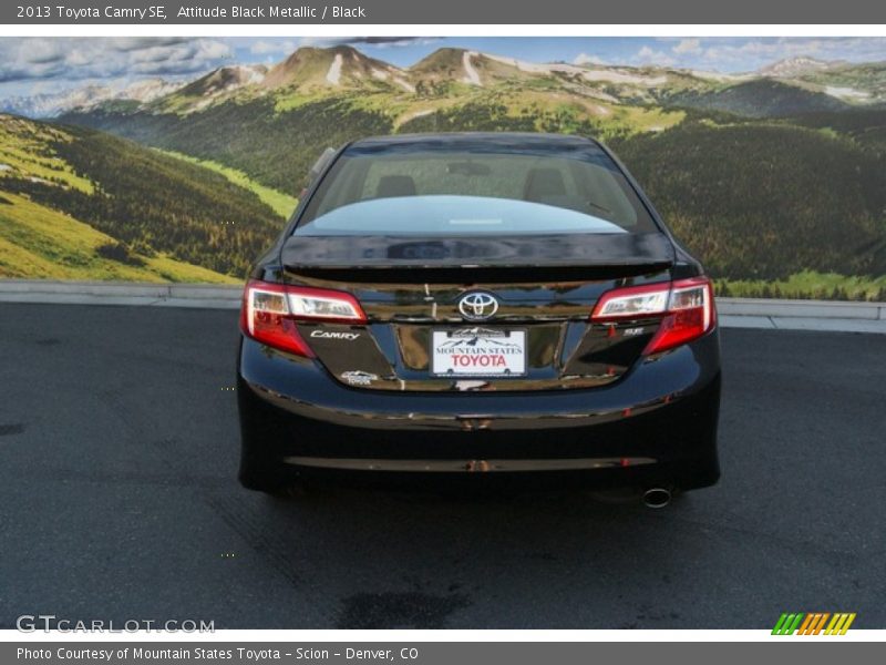 Attitude Black Metallic / Black 2013 Toyota Camry SE