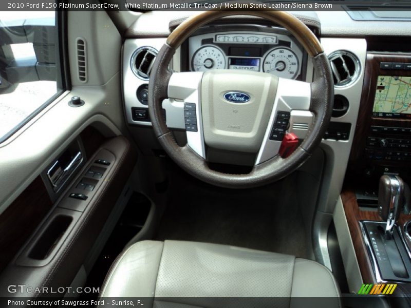 Dashboard of 2010 F150 Platinum SuperCrew