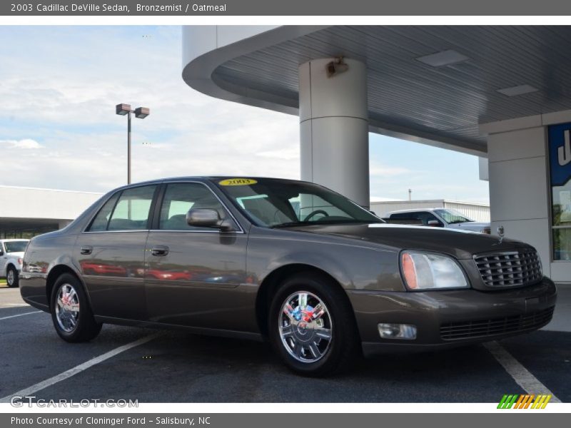 Bronzemist / Oatmeal 2003 Cadillac DeVille Sedan