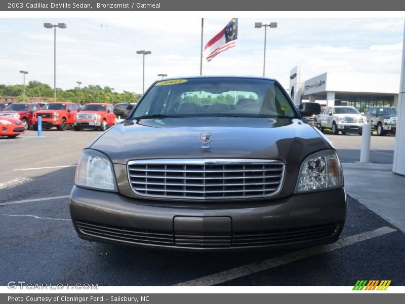 Bronzemist / Oatmeal 2003 Cadillac DeVille Sedan