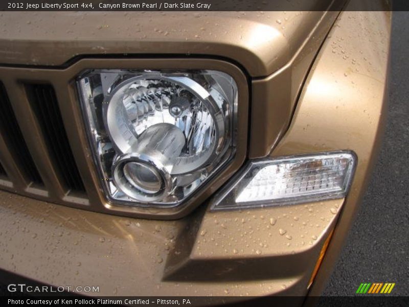 Canyon Brown Pearl / Dark Slate Gray 2012 Jeep Liberty Sport 4x4